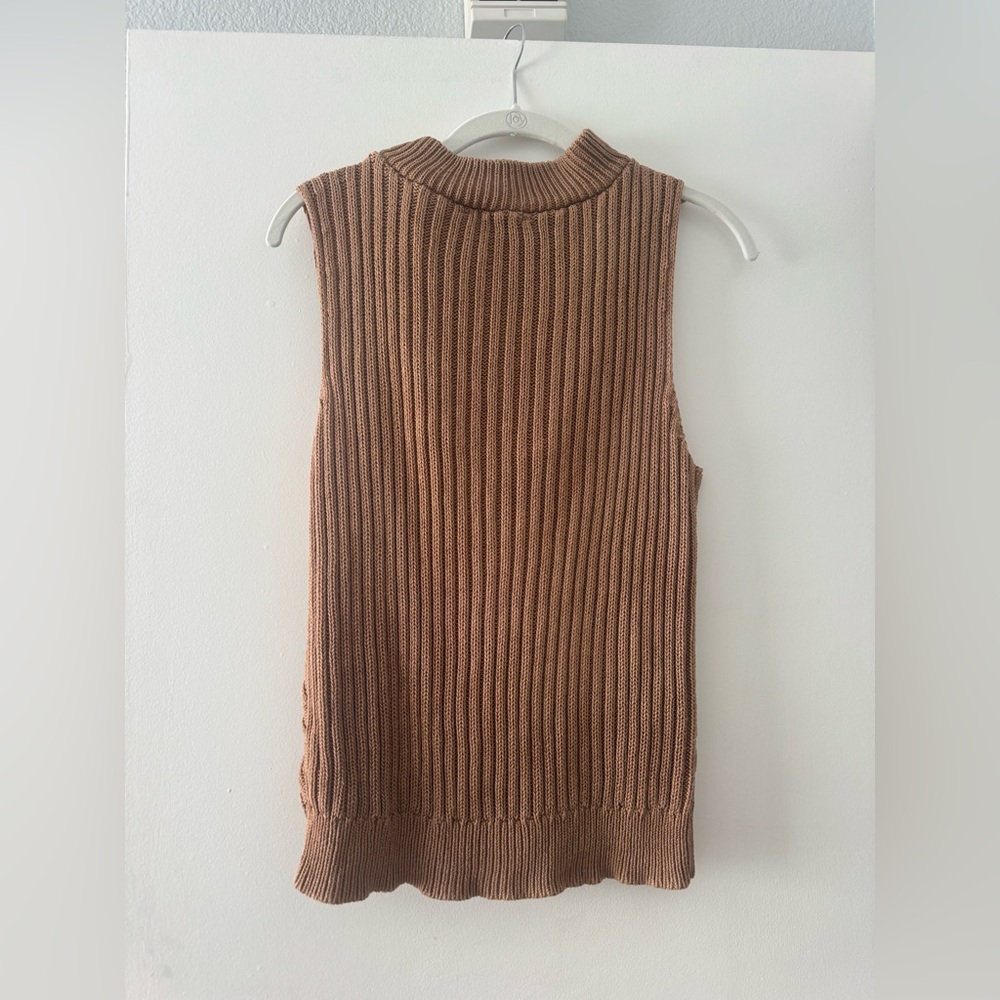 Greylin Taylor Cable Knit Sweater Vest - Picture 3 of 6